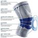 Bauerfeind GenuTrain Knee Support - Padded Kneecap Brace Size 3C Grey | International Shipping Available - Buy Online on GoSupps.com