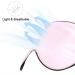 Premium Pink Silk Sleeping Masks | Adjustable Eye Masks for Travel & Sleep | Super-Glatted Comfort - Buy Online on GoSupps.com