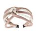 CLSSLVVBN Hair Bands Pearl Twist Knot Headband Elegant Style Hairbands Pearls Headbands Girls Styling Wedding Party Head Decoration Pink