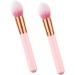 AUTSUPPL 2pcs Cosmetics Brush Cosmetic Brush Highlighter Makeup Brush Cosmetics Powder Brush Wooden - Buy Online on GoSupps.com