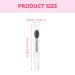 minkissy 6Pcs Silicone Lip Mask Brush Set - Lipstick & Eyeshadow Applicator with Cover | Best Makeup Brushes for Beauty - Buy Online on GoSupps.com