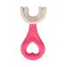 Muised Kids U Shaped Toothbrush  Toddler Toothbrush  Manual Training Tooth Brush  Food Grade Soft Silicone Brush Head  360 Oral Teeth Cleaning Design for Toddlers and Children  Ages 6-12