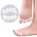 5-Hole Gel Toe Spacers & Stretchers for Men & Women - Correct Hammer & Overlapping Toes (1 Pair) - Buy Online on GoSupps.com