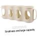 Alipis 2pcs 4 Refrigerator Organizer Bins Soda Can Drink Holder Hand Pull Type Organizer Bottle Nordic Beige 10.5X30CM - Buy Online on GoSupps.com