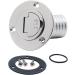 Shenghuiss 1-1/2 Stainless Steel Boat Deck Fill Kit | Gas/Water/DEO Fuel Cap | Marine Grade 316 Angled Neck | Keyless Cap | 38mm - Buy Online on GoSupps.com