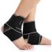 Sasori Ankle Support Brace - Adjustable Elastic Compression Strap for Sports Protection Martial Arts Achilles Tendonitis Sprain Ligament Injury Recovery One size Men Women 1 Piece