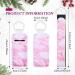 30-Piece Chapstick Keychain Holders with Neoprene Sleeve Pouch | Lip Balm Holder with Wristlet Keychain | Portable Lipstick Pocket Accessories in Flower & Geometry Patterns - Buy Online on GoSupps.com
