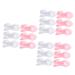 Hemoton 36 Pcs Double Hole Splitter Thumb Splint Hammer Straightener Thumb Protector Big Spreader Thumb Valgus Bunion Spacers Crooked Splints Buion Sebs Thong As Shownx3pcs 5.6x2cmx3pcs