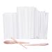SUPERFINDINGS 150Pcs Makeup Brushes Protector 3 Sizes Pen Guard Protector Reusable Expandable Mesh Cover Cosmetic Brush Mesh Protector Stretch Saver Net for Eyeshadow Brushes(Not include Brushes) White 10-12x0.5-1x0.1-0.12cm