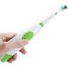 Rotary Battery Toothbrush for Teeth Whitening with 4 Brush Heads Oral Hygiene Dental Care Accessories for Oral Care (green) - Buy Online on GoSupps.com