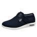 Elderly Men Breathable Lightweight Anti Slip Diabetic Slippers for Men Summer Indoor/Outdoor Casual Adjustable Breathable Mesh Therapeutic Diabetic Shoes Easy On/Off Arch Support Comfy Mens Diabetic S 9 Blue
