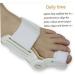 Orthopedic Bunion Device | Hallux Valgus Toe Correction Braces | Foot Care Orthotics | 2-Piece Toe Separator & Straightener - Buy Online on GoSupps.com