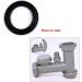 Qrity 6-Piece Drain Pipe Blind-Cap Seal Set for Kitchen Sink - 45mm Rubber Disc & Drip Ring for G 1 1/2-Inch Fittings - Buy Online on GoSupps.com