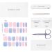 DANNI & TONI Ulrica Salon-Quality Gel Nail Wraps Set - 28 Stickers in Pink and Sky Blue - Buy Online on GoSupps.com