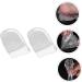 FOMIYES Gel Insoles for Men - Heighten Cushion Support Pads Breathable Invisible Heel Lift Inserts Soft Inner Foot Protectors - Buy Online on GoSupps.com