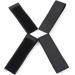 X2TKTACT Molle Strips for Attaching Tactical ID Patches - for 3-inch high Patches  Patches Display Tactical Molle Strips for Badges- 4-Count (Black) - Buy Online on GoSupps.com