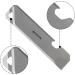 Shop Titanium EDC Pry Bar with Bottle Opener - Perfect Outdoor Camping Tool | Fast International Shipping - Buy Online on GoSupps.com
