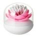 Profusion Circle Lotus Cotton Bud Swab Holder HOME DECOR Toothpick Storage Box 4 Colors rose