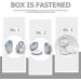 SHERCHPRY 2pcs Powder Box Powder Puffs for Face Powder Loose Powder Containers Loose Powder Mirror Case Miss - Buy Online on GoSupps.com