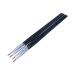 Housoutil 4pcs Fine Eyeliner Brush Makeup Brush Kit Lip Makeup Brush Soft Lipstick Brush Girls Eyeliner Applicator Make up Accessories Eyebrow Line Fiber Travel Eyes