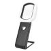 Lightweight Magnifying Glass 85X55Mm Square Optical Lens 9 Led Lights Handheld Magnifying Glass for Reading Reading Appraising Antiques Lofty Ambition
