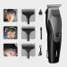Hair Clippers for Men USB Electric Hair Clippers Men Rechargeable Cordless Close Cutting T-Blade Hair Trimmer with 3 Combs Black Set - Buy Online on GoSupps.com