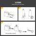 4 Pcs Toothpaste Squeezer - 2 in 1 Squeezer Key and Toothpaste Tube Squeezer Rollers Metal Toothpaste Tube Wringer Seat Holder Stand by INTSUN - Buy Online on GoSupps.com