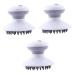 TOVINANNA 3 STK Electric shampoo-brush hair washing brush made of silicone scalp massager made of silicone scalp brush to wash hair.