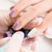 200 Pcs Nail Display Tips Manicure Art Practice Tool - Natural Color Nail Polish Display Rings for Beginners - Buy Online on GoSupps.com