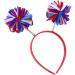 TQUXNGA Hairband with Colorful Pompoms for Parties Stage Performences Eye-catching Party Headband Birthday HeadWear Purple - Buy Online on GoSupps.com