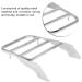 KIMISS Rear Luggage Rack for VT750 C2 (1997-2003) - Chrome Silver Sissy Bar | International Shipping Available - Buy Online on GoSupps.com