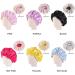 Minkissy Kids Satin Bonnet | Double Layered Sleep Cap Night Hat for Baby Children | Adjustable Elastic | Toddler Sleepwear Accessory in Purple - Buy Online on GoSupps.com