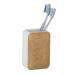 Wenko toothbrush mug Ambila Beige