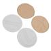 Casting oil compressive pad reusable 4 pieces castor oil breast pack less dirt leak-proof washable durable for fibrocystic breasts