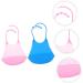 4 Pcs Adult Rice Bag Adult Eating Bandana Bibs for Baby Adult Cloth Protector Bib Feeding Bibs Mealtime Apron Towel Silicon Bib Clothing To Feed Manj - Buy Online on GoSupps.com