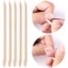 Wooden Orange Sticks Nail Cuticle Stick for Pusher Remover Manicure Art Pedicure Pedicure Tools 100PCS Beauty tools - Buy Online on GoSupps.com