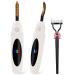Heated Eyelash Curler Professional- Fast Heating Up Naturally Lashes Curling with Innovative ARC Desigh Perfect Fit Lash Quick Type-C Rechargeable 3 Heating Mode Anti-Burn Eyelid