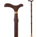 WoodeWalking Sticks Elderly Walking Stick Solid Wood Cane WoodeCrutch T- handle Moderate Curvature Implied Auspicious Length 86cm CaBe Tr Run forward - Buy Online on GoSupps.com