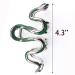 Green Snake Design Metal Hair Claw Clips - Non Slip, 4.3 Inches - Halloween Gothic Hair Accessories for Women and Girls - Buy Online on GoSupps.com