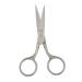 Premium Stainless Steel Eyebrow Scissors - Precision Cutting for Beard Hair Ear Moustache & Nose Grooming - Buy Online on GoSupps.com