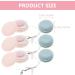 Buy Healifty Pouch Microfiber Cleaning Cloth - 4pcs Macaron Shape Lens & Screen Cleaner Keychain (Pink Blue) - Portable Eyeglass Brush for Phone & Glass - Buy Online on GoSupps.com