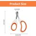 1 Pcs Pet Nail Clippers - Stainless Steel Cat Claw Clippers with Safety Guard - Professional Cat Nail Clippers for Kittens Rabbits Hamsters Birds and Other Small Animals - Non-Slip Handles - Buy Online on GoSupps.com