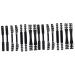 FOMIYES 16 pcs hearing protection bracket buckle ear loop