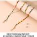 Colorful Beads Face Mask Lanyard for Women Men Children - 83Cm Long - Buy Online on GoSupps.com