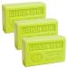 Savon de Marseille - French Soap Made With Pure Organic Olive Oil and Shea Butter - Lime Fragrance - 125 Gram Bars - Set of 3