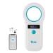 Tera Pet Microchip Reader Scanner Animal Chip ID Scanner with OLED Display Screen Rechargeable Data Storage Fast Wireless Exchange Tag Scanner for Dogs Cat Animal Management White White W90D with BT