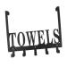 PRETYZOOM 1pc Door Hook Storage Shelf Over The Door Organizer Iron Storage Hook Door Back Wall Hanging