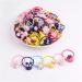 50pcs Kids Hair Ties with Charms - Mixed Colors | Girls Toddler Hair Coils Accessories Set - Buy Online on GoSupps.com