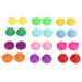 Cyrank contact lens container 12 pieces of contact lenses portable adorable animal shape contact lens container container mini-travel storage box for eye contact lenses