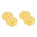 PRETYZOOM 4 Pcs Natural Children's Sponge Bathing Supplies Back Sponge Bath Exfoliating Sponge Bath Sponge Body Exfoliating Bath Ball Body Wash Sponge Body Wash Scrubber Body Cleaning Sponge
